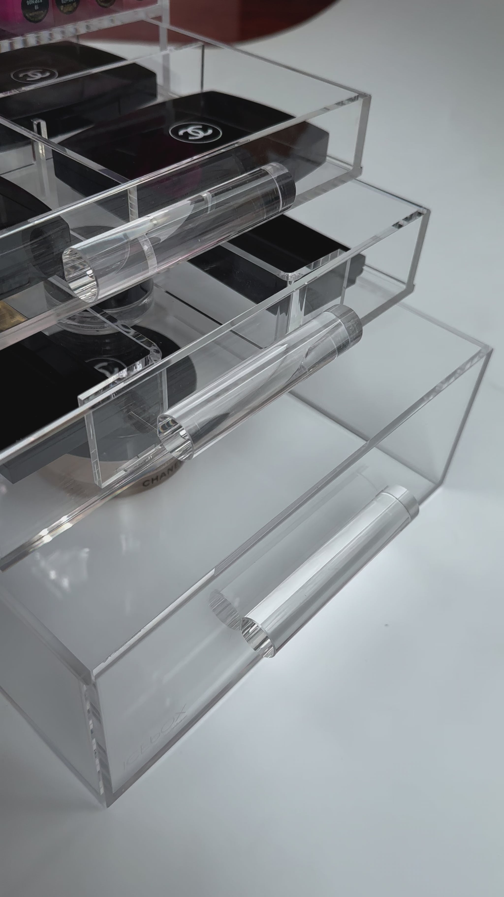 Fabulous Wide ICEbOX Acrylic Makeup Organizer with Drawers